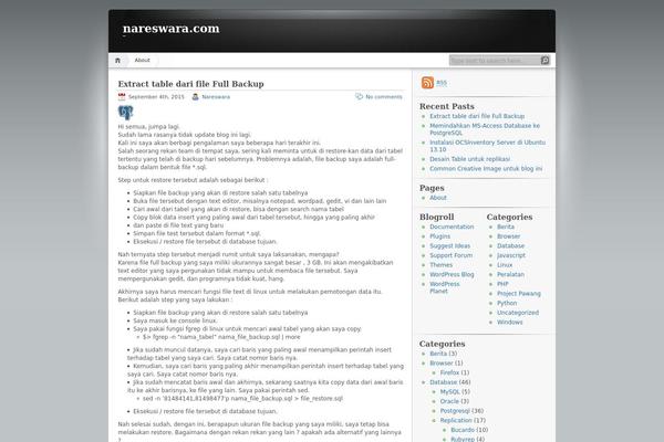 iNove theme site design template sample