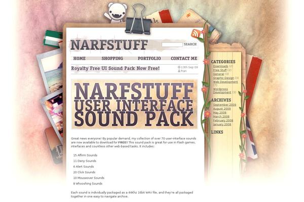 Site using WP-SWFObject plugin