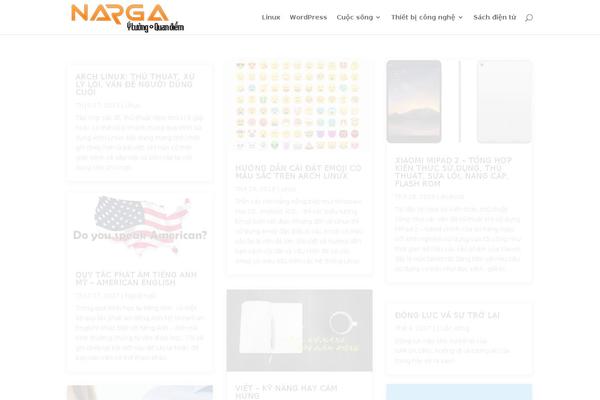 narga.org site used Baskerville