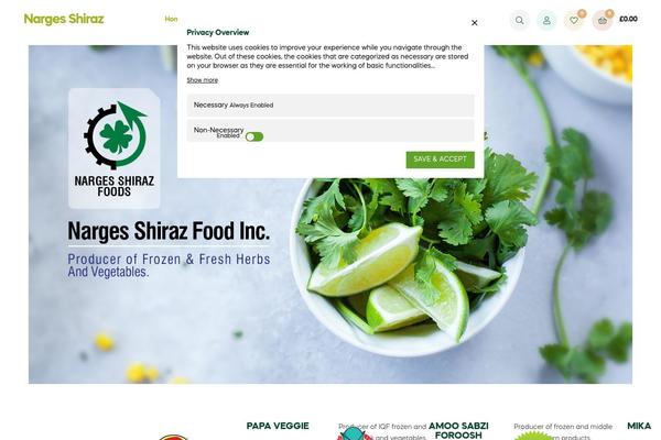 Freshio theme site design template sample