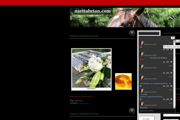 vita theme site design template sample