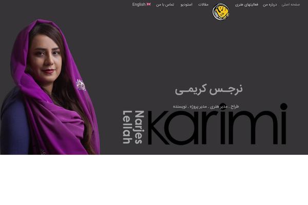 Iranavada theme site design template sample