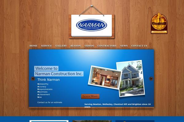 zeeNoble theme site design template sample