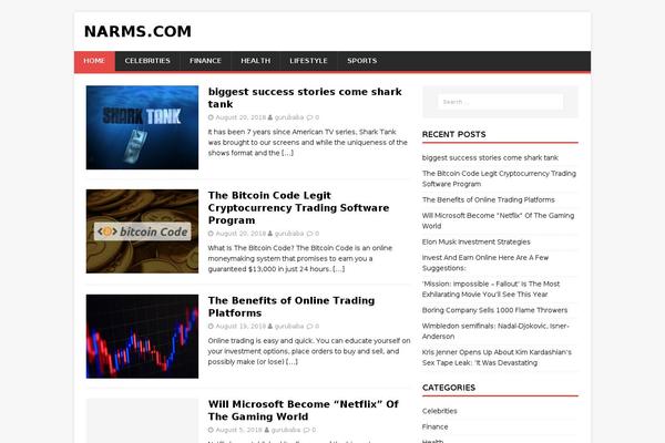 Basic theme site design template sample