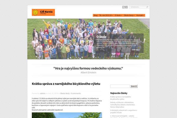 Chameleon theme site design template sample