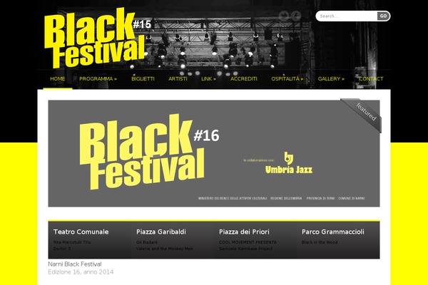 Cold theme site design template sample