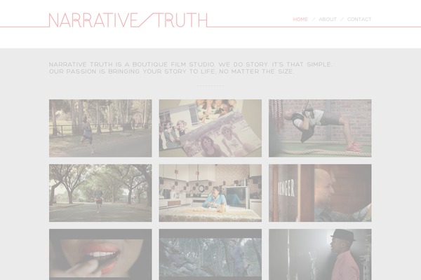 Aware theme site design template sample