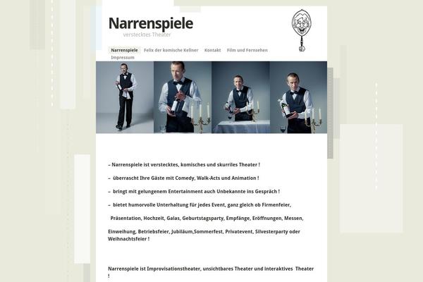 Splendio theme site design template sample