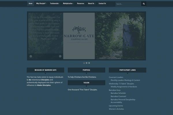 Empire theme site design template sample