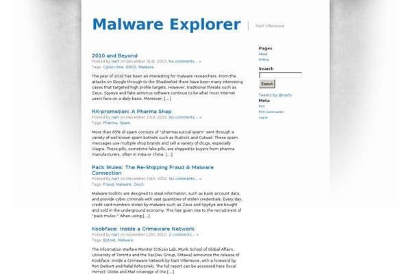 Infimum theme site design template sample