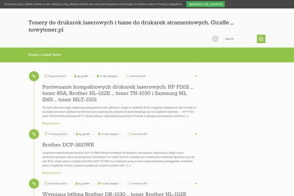 MaxStore theme site design template sample