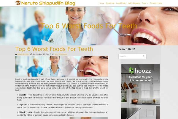 Blogsbeta V2 theme site design template sample