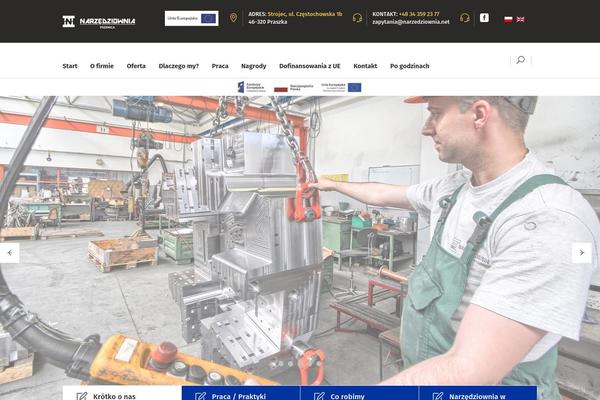 Industrialist-child theme site design template sample