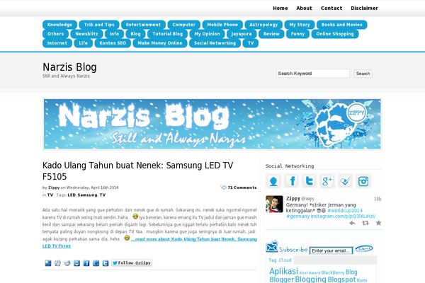 narzis.net site used Edujournal