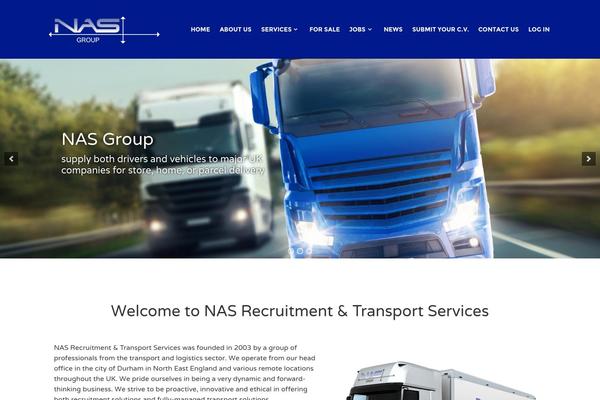 Jobify theme site design template sample
