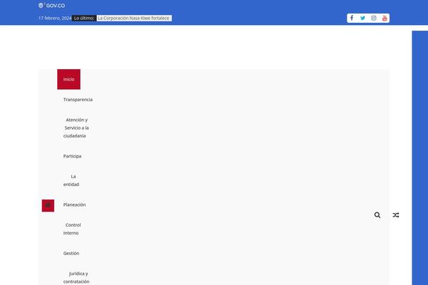 Site using Responsive Lightbox plugin