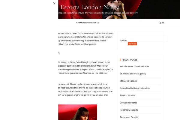 GuCherry Blog theme site design template sample