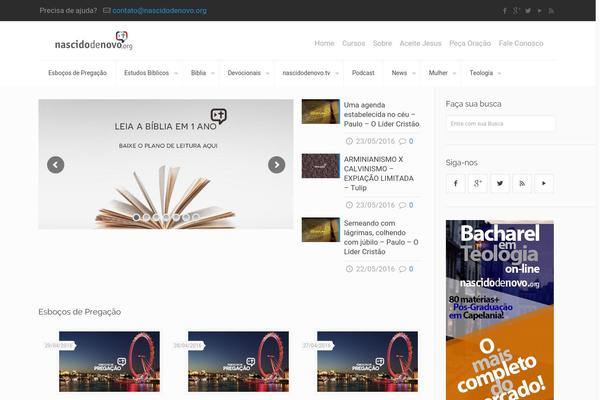 Site using Online Bible VP for WordPress plugin