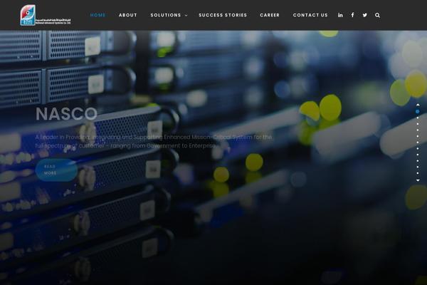Catch-fullscreen theme site design template sample