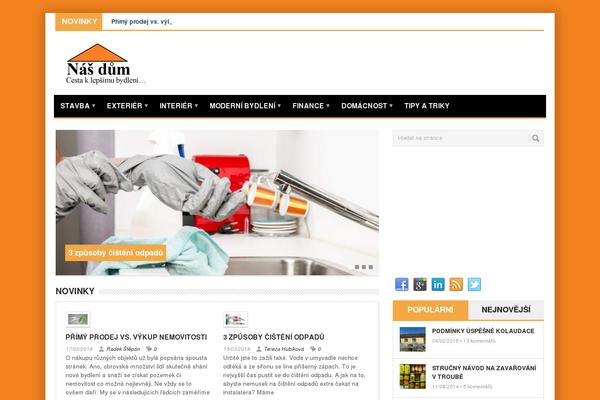 Perfecto theme site design template sample