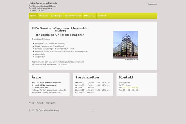 ResponsivePro theme site design template sample