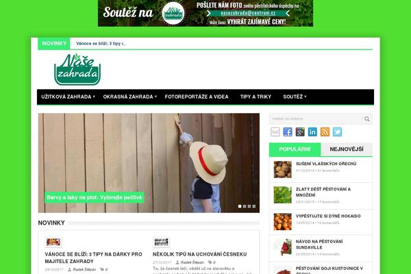 Perfecto theme site design template sample