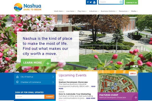City theme site design template sample