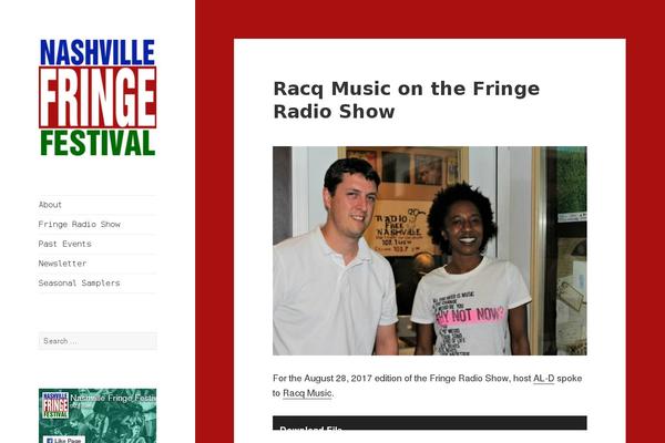 nashvillefringefestival.org site used Newcss