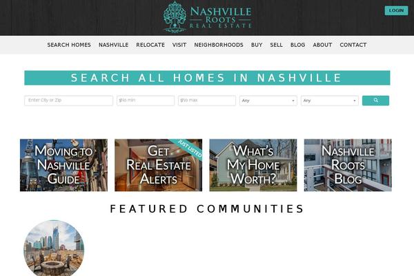 nashvilleroots.com site used Agenta_1_8_5_ga4