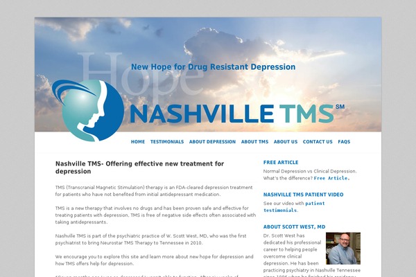 nashvilletms.com site used Primo-wp