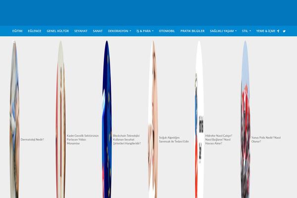 Site using Meks ThemeForest Smart Widget plugin