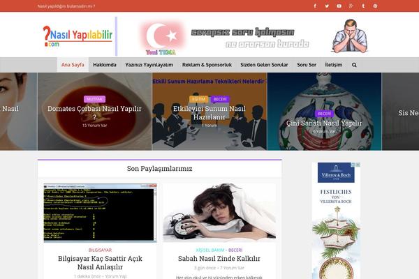 Voice theme site design template sample