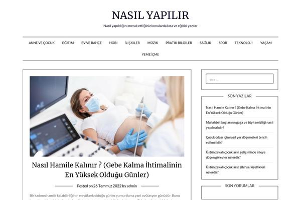 MinimalistBlogger theme site design template sample