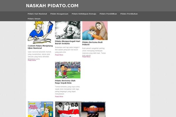 Portal theme site design template sample