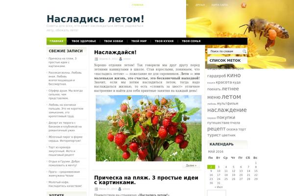 Libera theme site design template sample