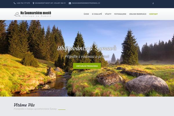 Resort theme site design template sample