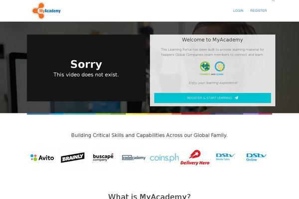 naspersacademy.com site used Csi