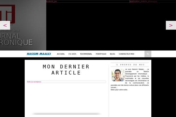 Site using WP Simple Galleries plugin