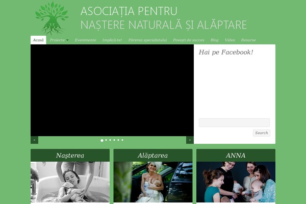 NonProfit theme site design template sample