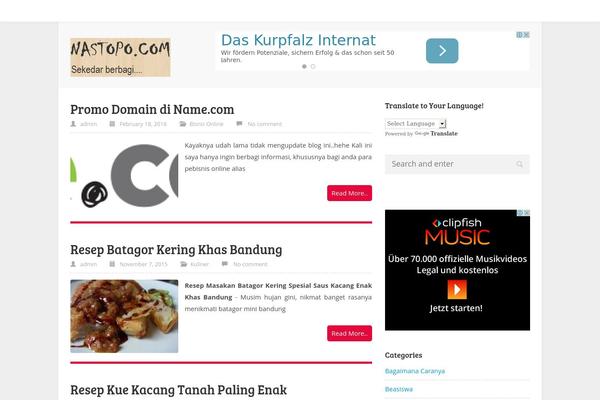 Ktz-freak theme site design template sample