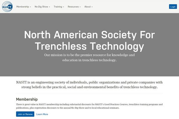 nastt.org site used Nastt-wp-theme