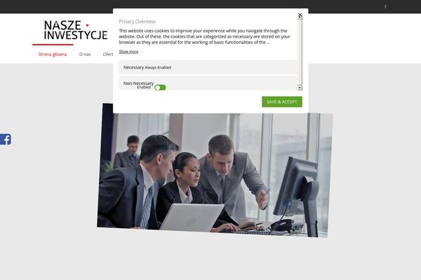 Site using Soslider-social-slider plugin