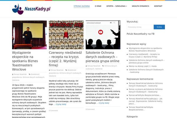 Spike theme site design template sample