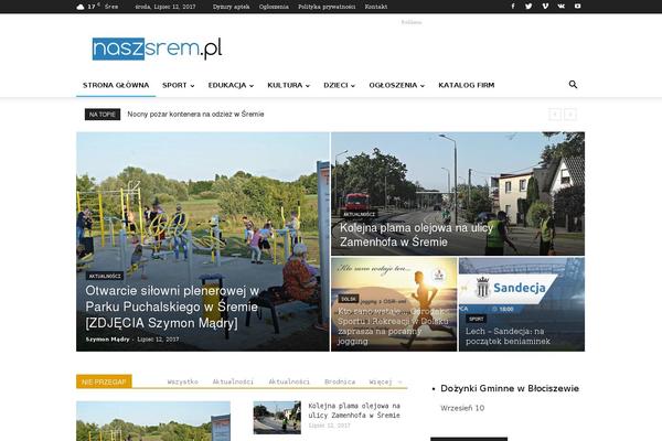 Site using Image-sizes plugin