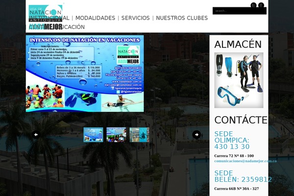 Big Easy theme site design template sample