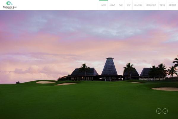 Arctic theme site design template sample