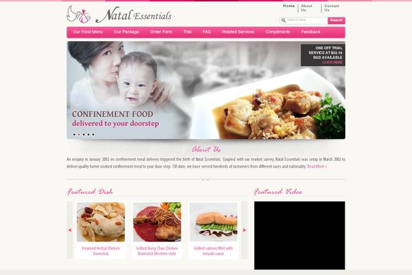 Site using WP-Paginate plugin