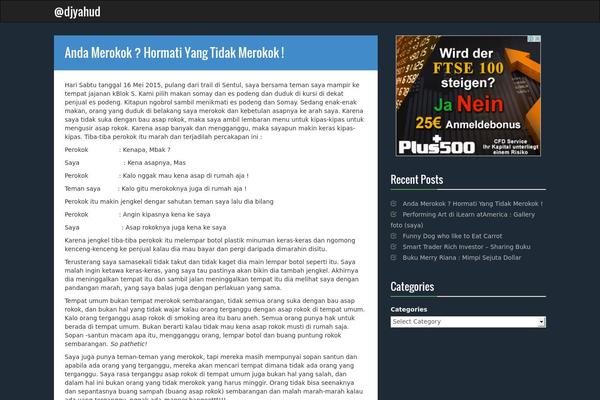Radar theme site design template sample