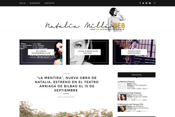 Redwood theme site design template sample