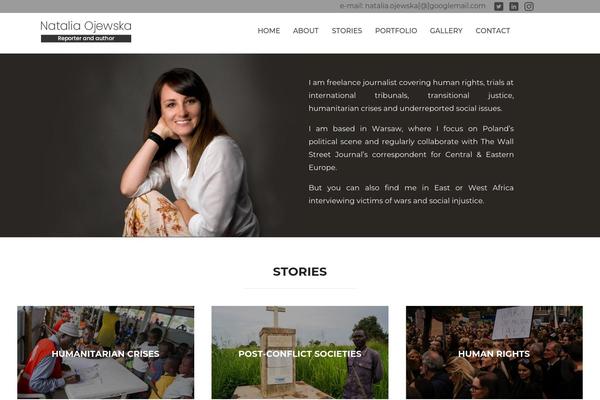 nataliaojewska.com site used Inspiro-child
